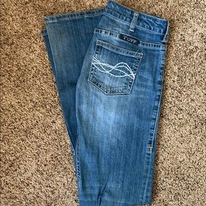 Cowgirl Tuff Jeans Waist 26 Length 35